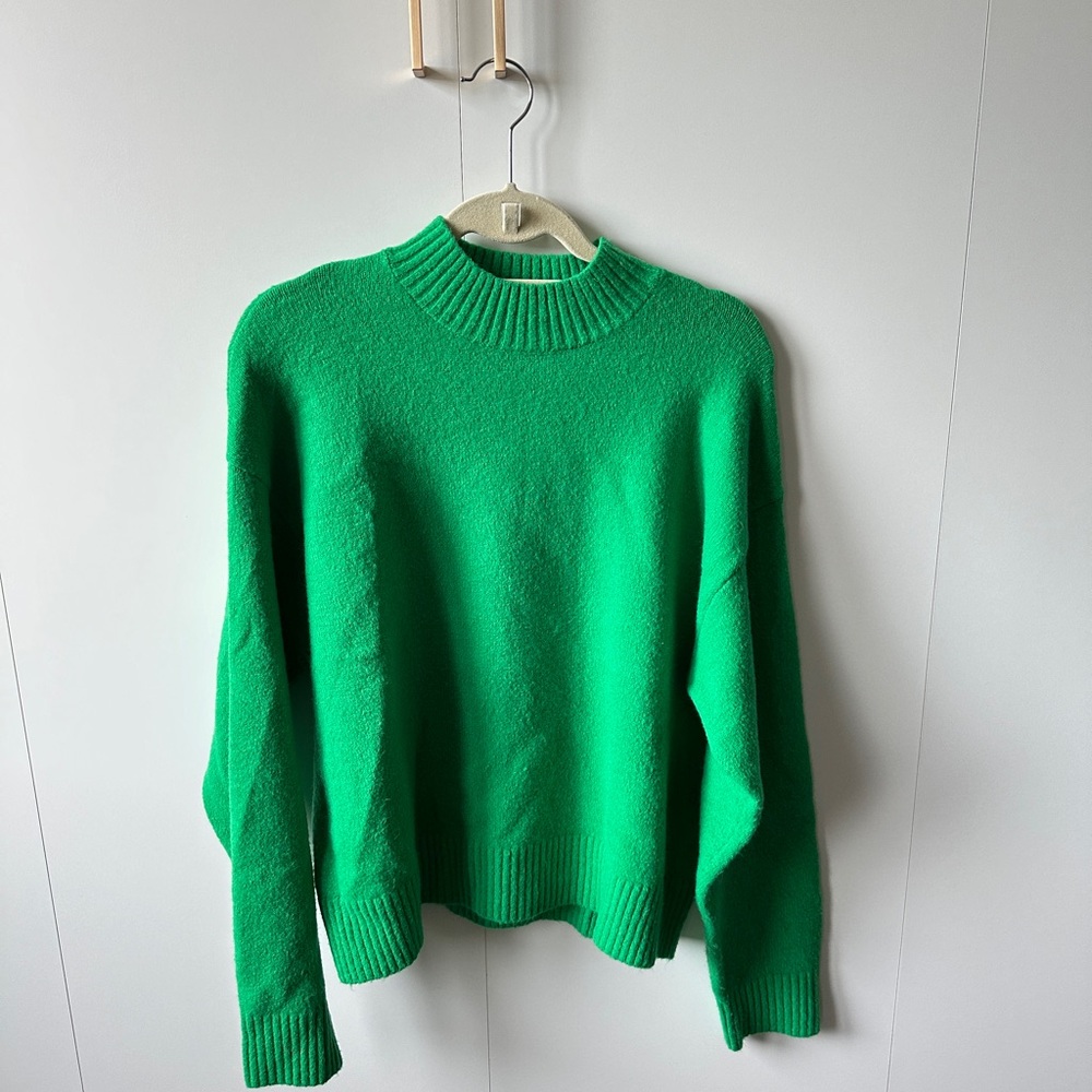 MOTF Green Knit Sweater
